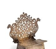 Серебряная солонка-трон, Кострома, 1896-1899, мастер А. Бл...