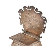 Серебряная солонка-трон, Москва, 1899-1908, мастер С. Казак...
