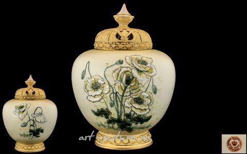 Royal Vienna, Фарфоровое потпурри Royal Vienna Alexandria Porcelain Works: великолепное произведение искусства