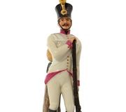 Фарфоровая фигурка солдата из Royal Vienna, XIX век