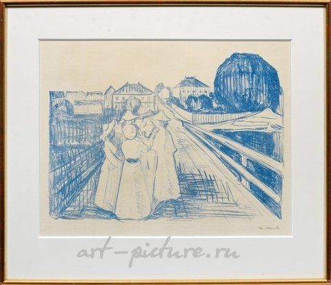 Эдвард Мунк был норвежским художником и литографом, родившимся 12 декабря 1863 года в Лютене, Норвегия. Он известен своими эмоционально насыщенными и психологически интенсивными произведениями искусства, часто исследующими темы любви, смерти, тревоги
