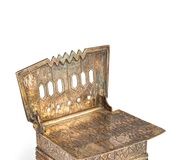 Серебряная солонка-трон, Москва, 1869 год, мастер Г. Иванов