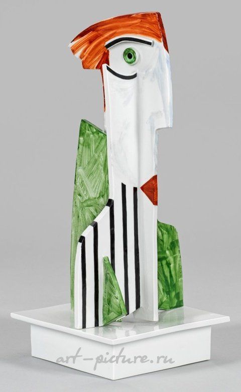 Мейссенская пластика "МИЛИ-ТЕТЯ" от Олафа Фибера: уникальный экземпляр фарфоровой скульптуры