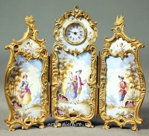 Royal Vienna, Фарфоровые часы в стиле Королевской Вены: история и производство
