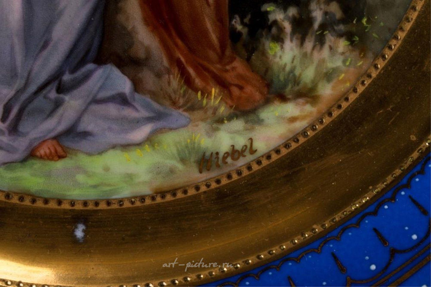 Royal Vienna , Фарфоровые тарелки в стиле ар-нуво от Royal Vienna