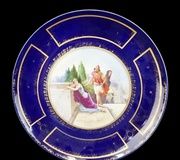 Настенная тарелка Royal Vienna с портретом "Аякс и Кассандра"