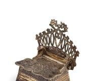 Солонка-трон из серебра, Москва, 1886
