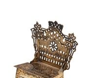 Солонка-трон из серебра, Москва, 1881