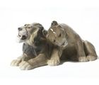 купить Фарфоровая статуэтка "Лев с львицей" Bing & Grondahl