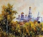 Статуэтка Панорама Кремля масло,хо…