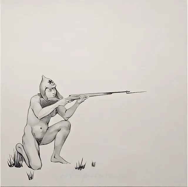 冬眠的恐怖 1，2009年，布面油画