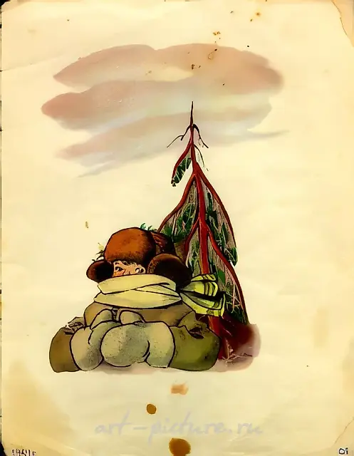 Без названия, 1989, 29,7x21 см