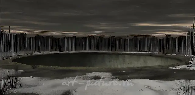 湖泊，2007年，视频装置（11分钟，循环播放）。音效——詹姆斯·韦尔伯恩与卡洛·克鲁格