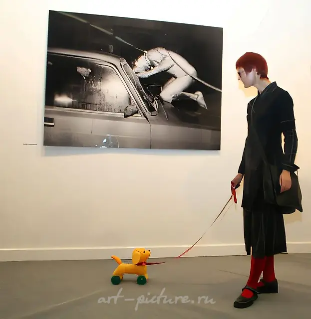 带小狗的女士，2008年，行动