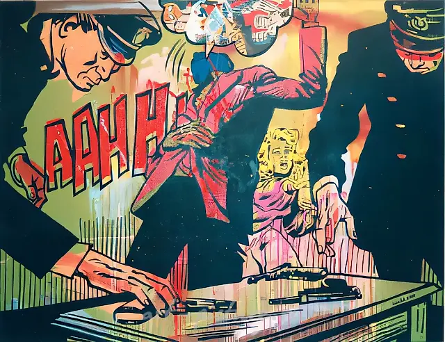 Murder, 2004, canvas, acryl,