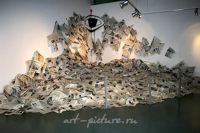 Three points of view, 2007, installation,
