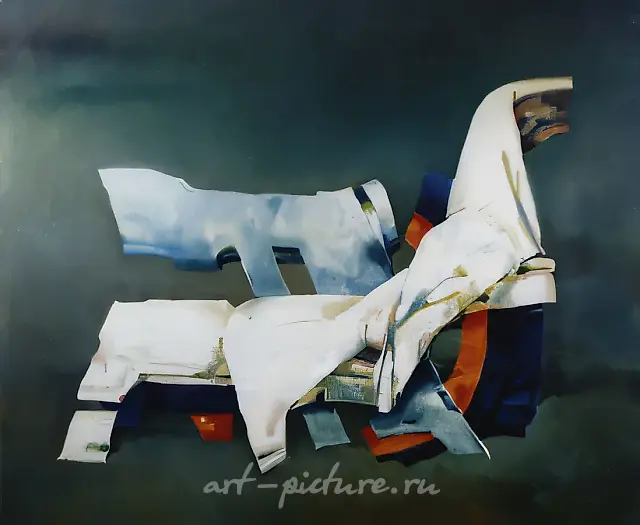 Weightlessness, 1990, canvas, oil, 100x120. Author`s property