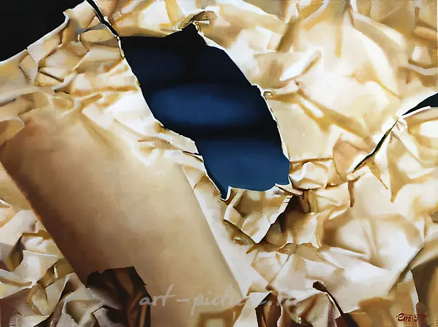 Breakthrough, 1997, canvas, oil, 60x80. Author`s property