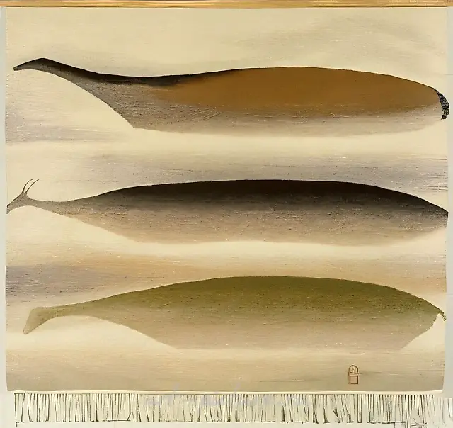 Зной., 1999, шерсть, ручное ткачество, 120х140 Собственность автора
