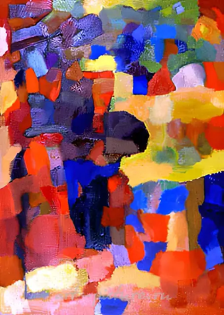Landscape., 1991, oil on canvas, 141x98 Author`s property