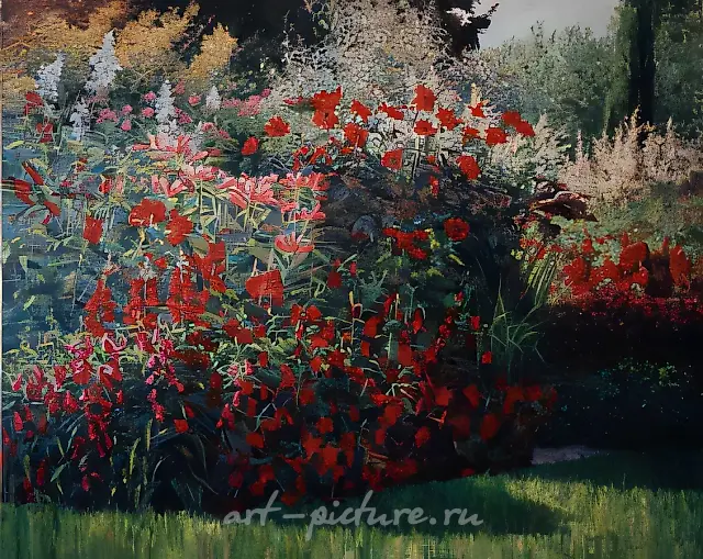 Summer., 1996, oil on canvas, 120x150, $5.000,
