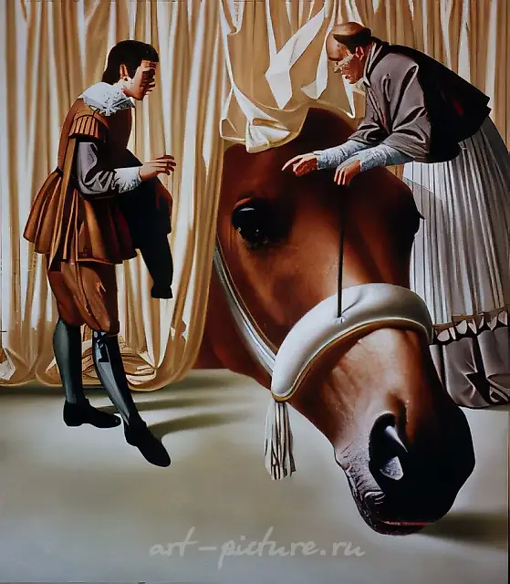 1, 1997, oil on canvas, 230x200, $17.000