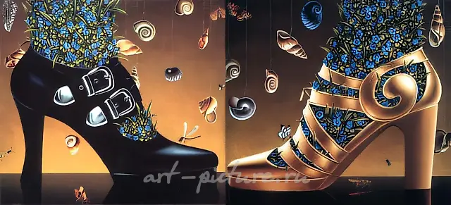 3, 1995, oil on canvas, 300х120, $7.000