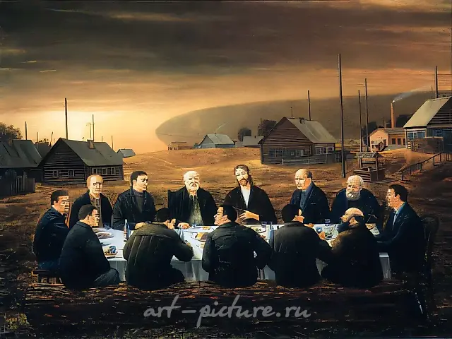 4, 1996, oil on canvas, 63х47, $7.000