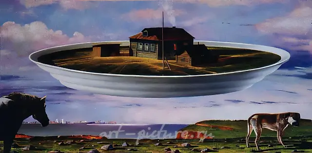 15, 1998, oil on canvas, 50х100, $4.000