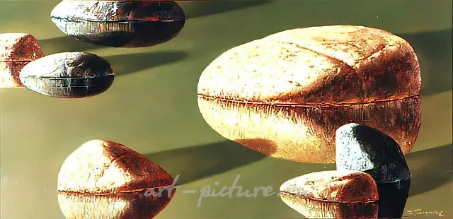 27, 1998, oil on canvas, 69х120, $3.500