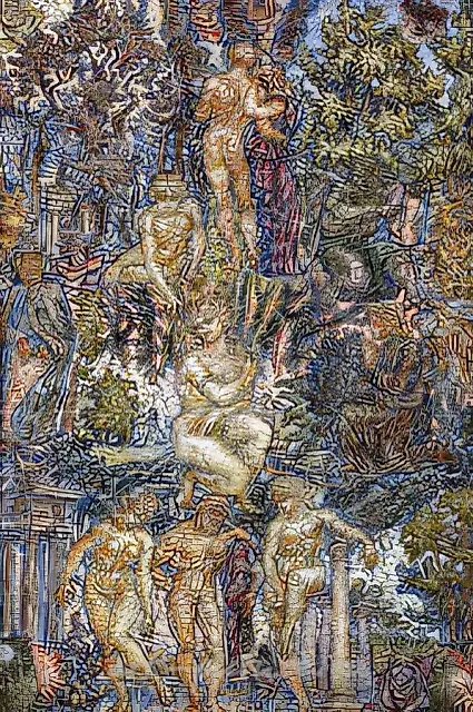 Tsarskoye Selo, 1998, canvas, tempera, oil, 100x70