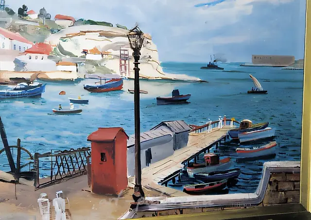Italy, 1929, canvas, oil, 50x70