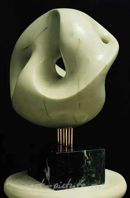 Cloud, 1999, marble, height 45 sm