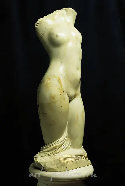 Torso, 1996, marble, height 90 sm