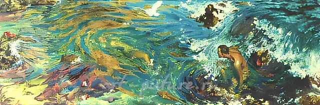 Islands., 1998, canvas, oil, 200x600, $15.000 Author`s property