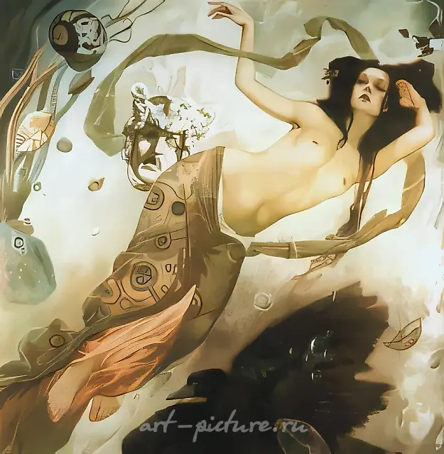 The “L” legend, 2000, oil on canvas, 100х100