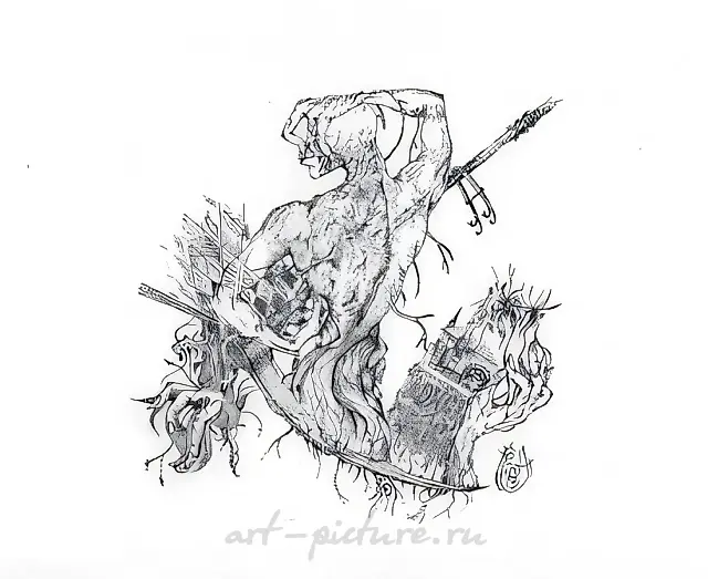 , 2000, paper, pen, 21,3х29,7