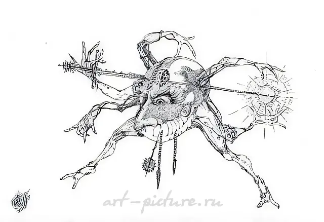 , 1999, paper, pen, 21,3х29,7