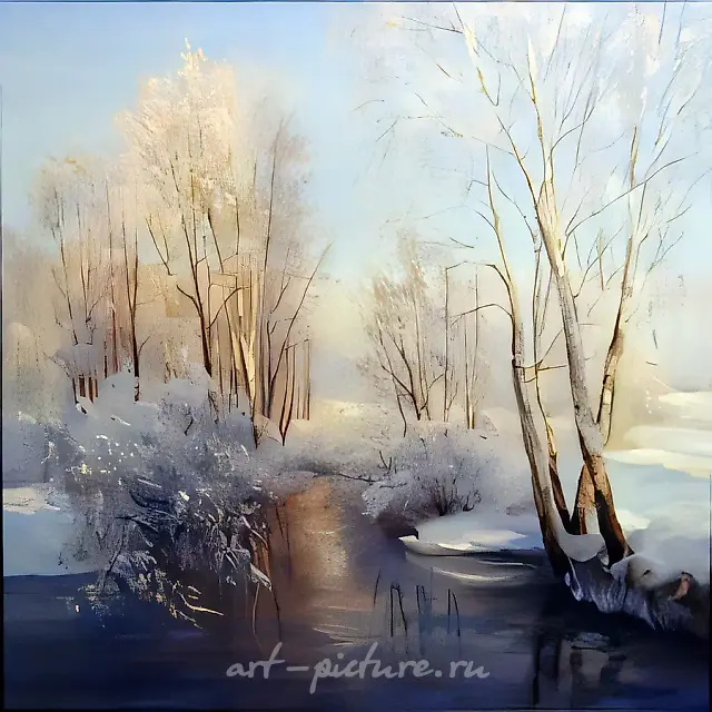 Spring is Coming, 2001, canvas, oil, 70x70