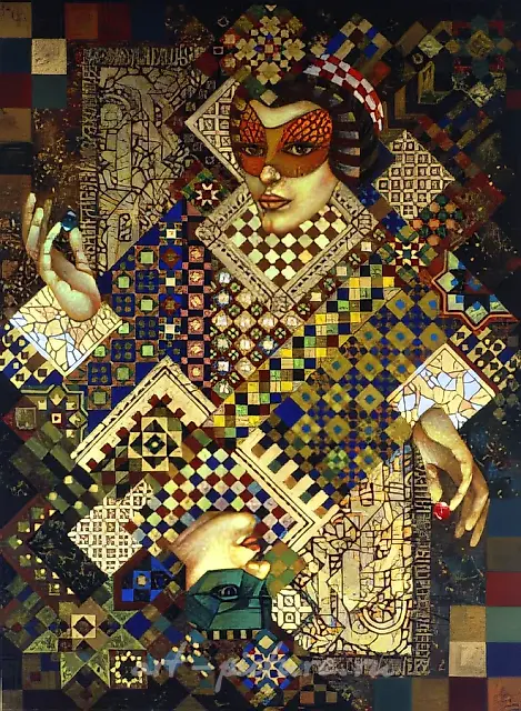 Carnival of colour, 1999, oil on canvas, 80x60 Privat collection. USA