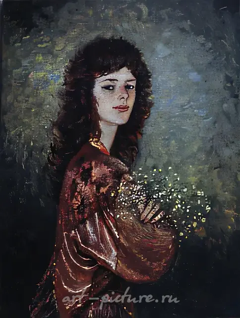 Сюзанна, 1992, масло на холсте, 80x60. Частная коллекция, Мюнхен