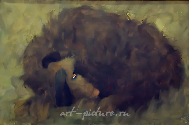 Left, 2001, oil on canvas, 60х40, $800