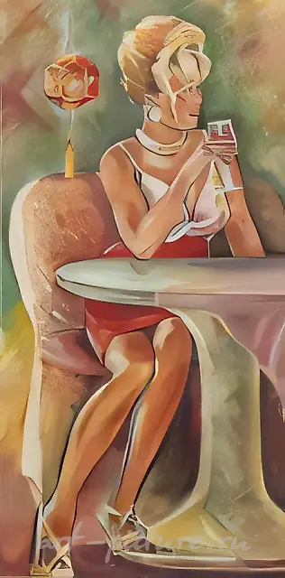 梦想、渴望、广阔、油画、画布