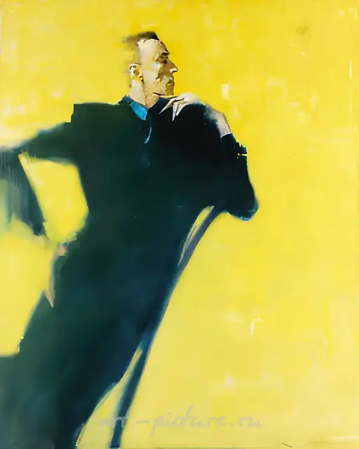 «Portrait of Vladimir Voronov», canvas/oil, 130x100