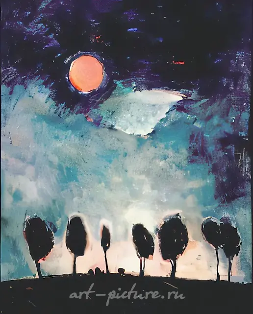 Zheliazova volia, 1983, canvas, oil, 100х82 Author`s property
