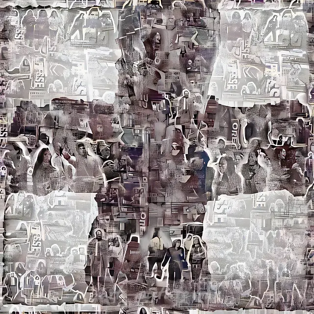 New York, Crossroads, 2003. Digital work