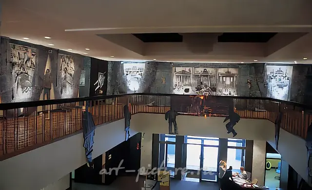 Berlin Mystery, Goethe-Institut, 1997. Installation. Goethe-Institut, Moscow