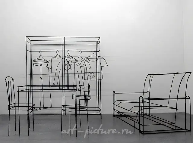 Scheme of Space non-elementary happiness, 2007, Installation,