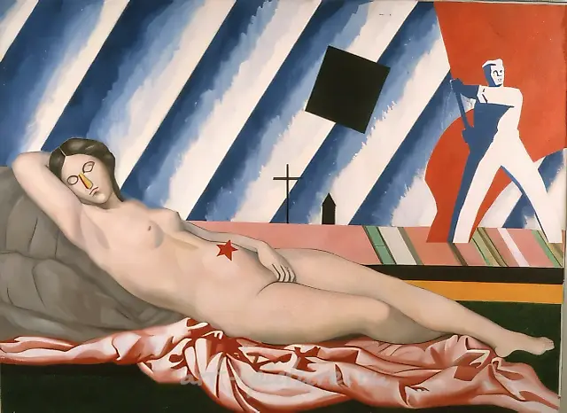 Red Venus, 1985, Acrylic, canvas,