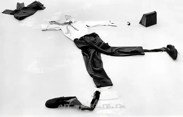 Fields, Fragment of installation, 1993, mixed media, dimensions variable